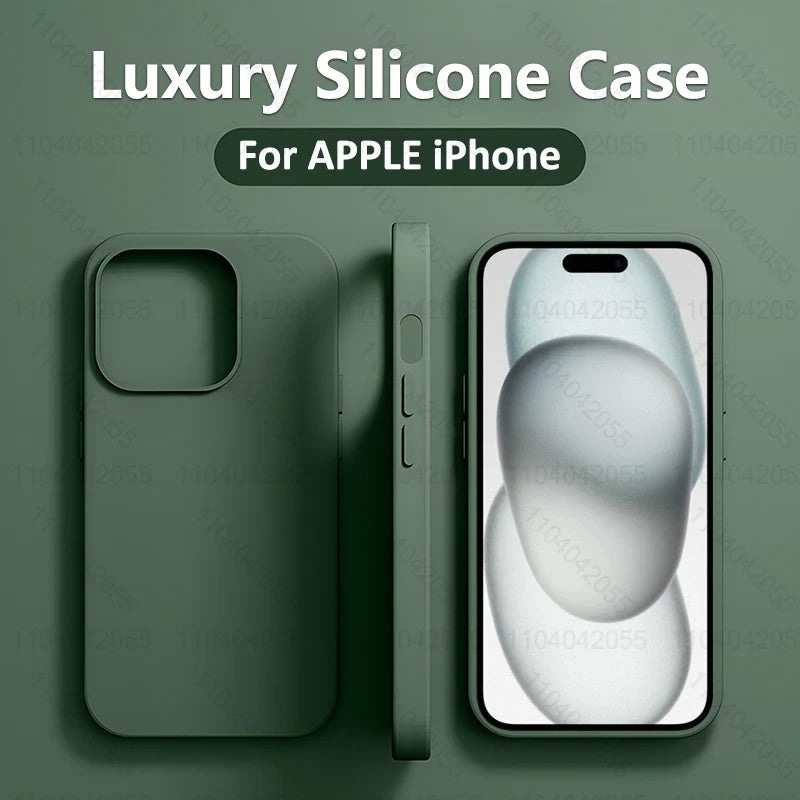 Premium Silicone Shockproof iPhone Case