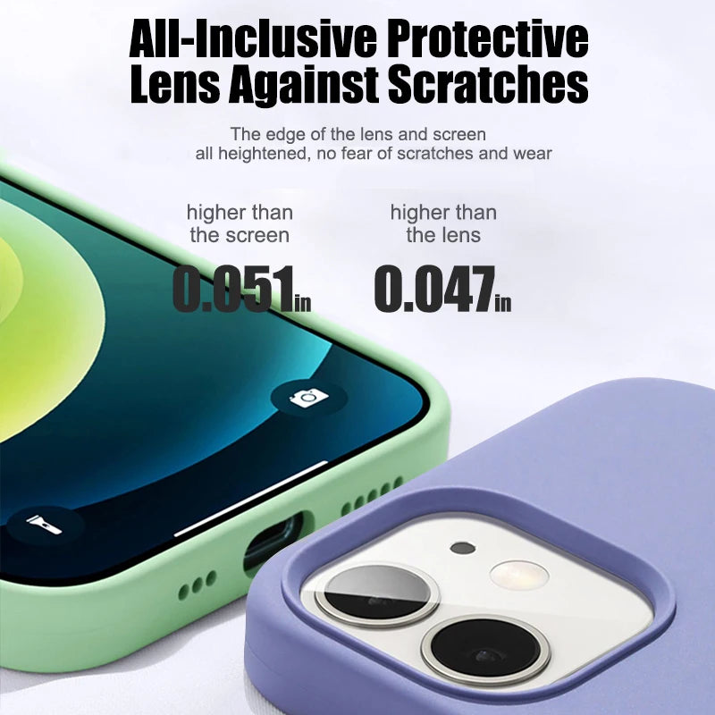 Premium Silicone Shockproof iPhone Case