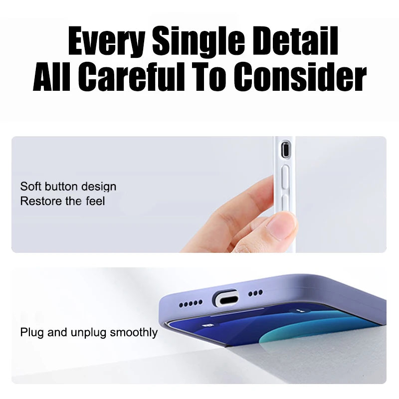 Premium Silicone Shockproof iPhone Case